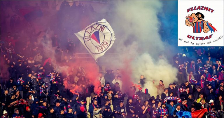 vllaznit ultras baner