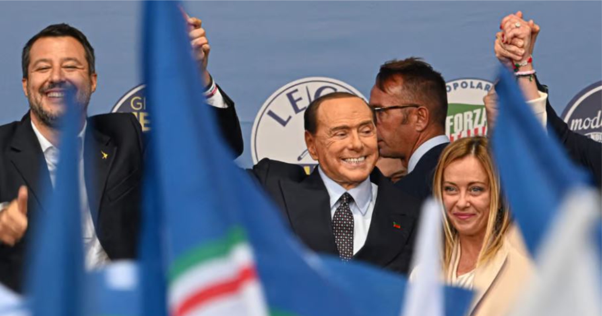 silvio berlusconi meloni salvini