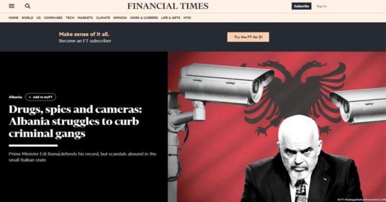 financial times edi rama