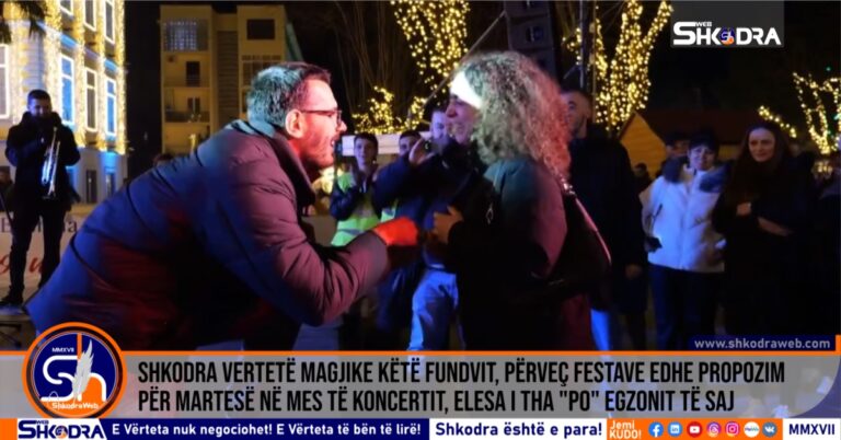 egzoni propozim martese ne koncert shkoder 2023