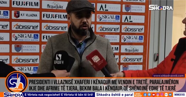 xhaferi interviste pas skenderbeut 2023