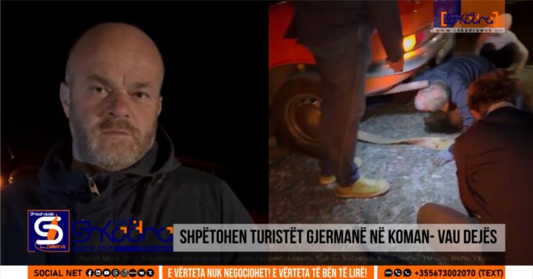 turiste gjermane shpetohen koman vau dejes 2024