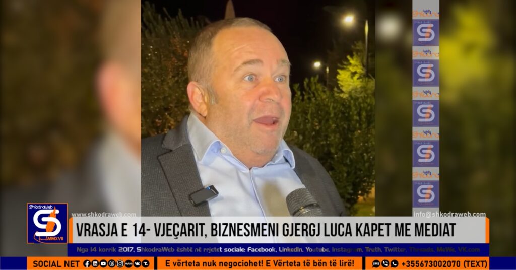 gjergj luca vrasja 14 vjeçari